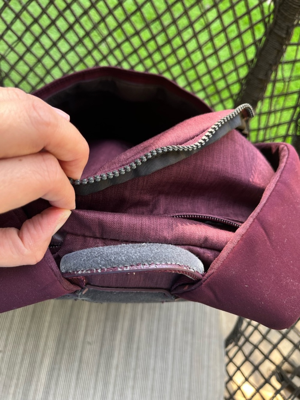 Lululemon Athletica Burgundy Backpack - Picture 16 of 16